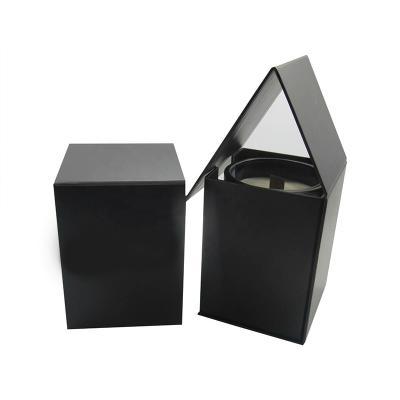 China Recyclable Custom Decorative Candle Box Candle Glass Packaging Box Candle Gift Box for sale