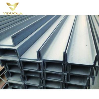 China Building Structure Hot Sale Galvanized U Beam Steel U Channel / Steel Channel Price C Channel Suppliers for sale