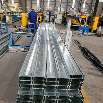 China c philippines 6 meter structural steel purlins price list for sale