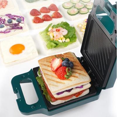 China Multifunctional Household Breakfast Artifact Panini Press Sandwichera Sandwich Maker Toaster for sale