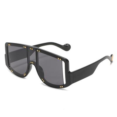 China Fashion Sun Glasses Lbashades New Arrivals Wholsale New Arrivals 2021 Fashion Oversized Large Square Frame Custom Sunglasses for sale