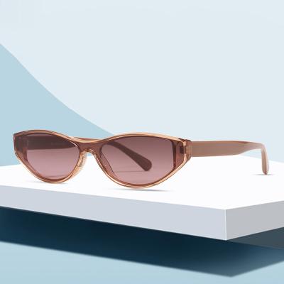 China Fashion Sunglasses LBAShades Ready Running Sunglasses Round Small Oval Frame Retro Trendy Fashion Sunglasses for sale