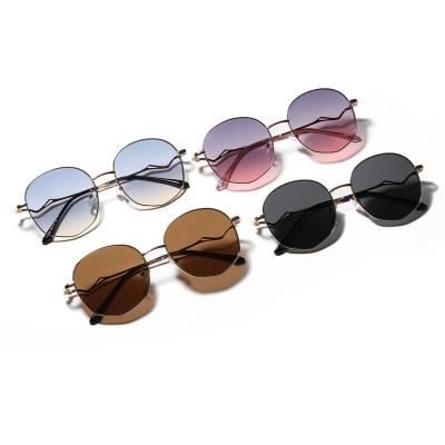 China Fashion LBA Sunglasses Shade Luxury Sunglasses Collectios Metal Round Sunglasses 2021fasion Small Sunglasses for sale