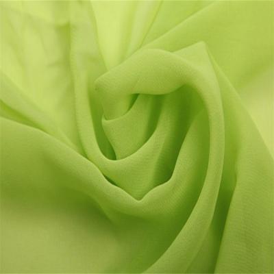 China Anti-Static Chiffon Dress Fabric Petticoat Italian Crepe Fabric Heavy Textile for sale