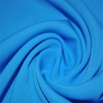 China ity fabric 100 polyester peach skin crepe koshibo waterproof for dress panties velvet chiffon fabric for sale