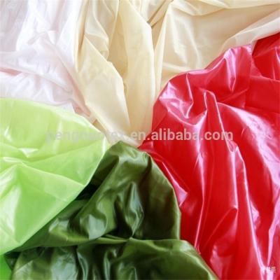 China Downproof Down Jacket Fabric 20D&400T Waterproof Nylon Taffeta Downproof Wrinkle Ultrathin Nylon Fabric for sale