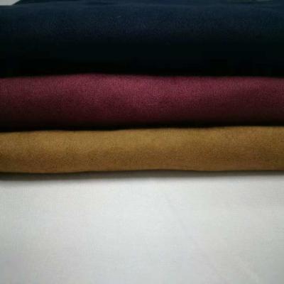 China Wujiang100%polyester jacket anti-static fabric poly fabric soft and comfortable satin suede fabric for sale