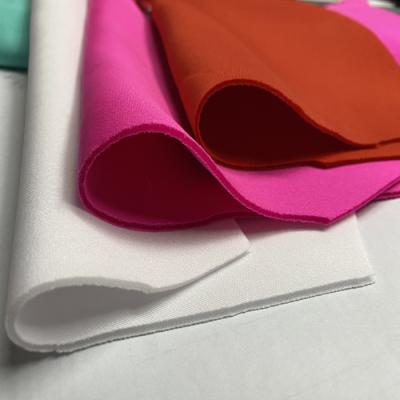 China Polyester Spandex Air Layer Scuba 290GSM 300GSM Thickness 2MM Antistatic Fabric For Home Textile Mattress Cloth for sale