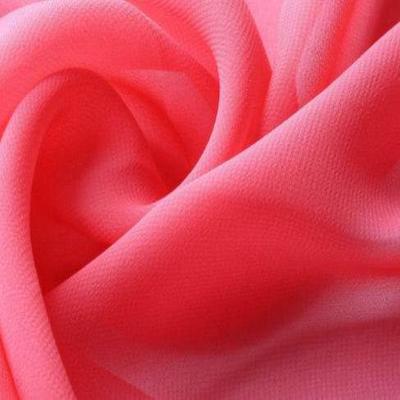 China Antistatic 100% Polyester Woven Wool Chiffon Georgette Viscous Fabric for sale