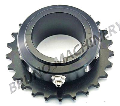 China 6061-T6 Aluminum CNC Precision Machining Go Kart Rear Axle 428 Sprocket for sale