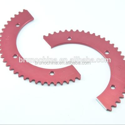 China Off Road Motorcycle #35 Hard Alloy Aluminum Sprocket For 125cc Go Kart Fr: 10*4.5-5 / RR: 11*7.10-5 for sale