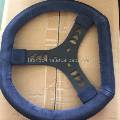 China Racing go karting leather steering wheel for sale non standard for sale