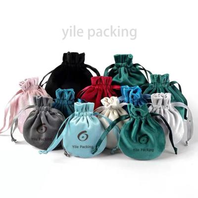 China Hot Sale ODM Velvet Pouch Drawstring Dust Bag Fashion Sale OEM Logo Promotional Gift Drawstrings for sale