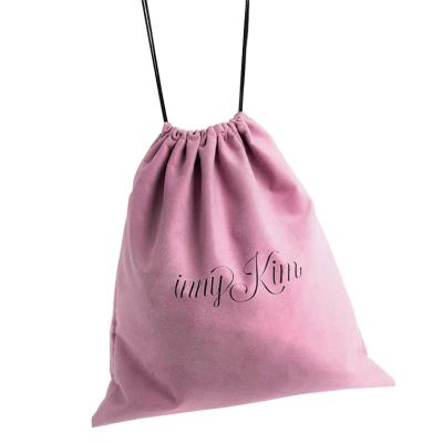 China Fashion Jewelry Waterproof Custom Suede Tote Pouch Bags Gift Drawstring Dust Bag Wholesale for sale