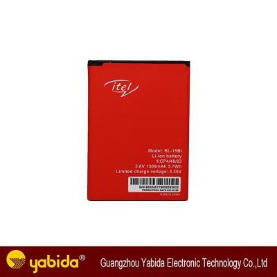 China Wholesale Itel Cell Phone Factory Price Li-ion Mobile Phone Batteries BL-15BI for sale