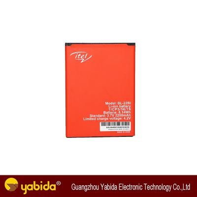 China Wholesale Itel BL-21BI 2200mAh Mobile Phone Factory Price Replacement Mobile Phone Battery for sale