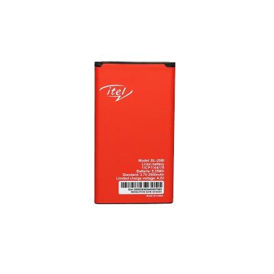 China Mobile phone battery ITEL BL=25BI 2500mAh for sale