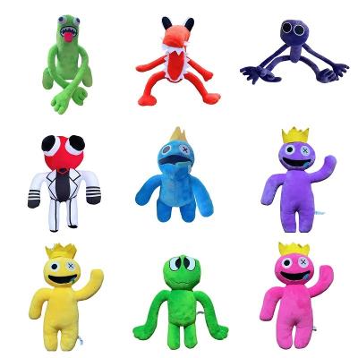 China 30cm Robloxx Plush Friends Stuffed Toy Cartoon Game Character Doll Kawaii Blue Monster Soft Toys For Kids Fans for sale