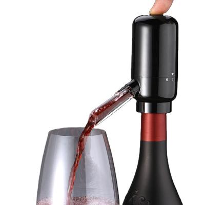 China Luxury Electric Frontier Automatic Quick Electronic Decanter Red Wine Stain Gift Divider Liquor Factory Electric Beverage Divider for sale