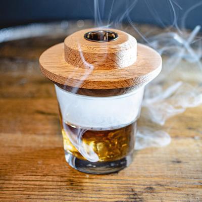 China Viable Hot Selling Old-fashioned Bartender Cocktail Smoker Products Whiskey Bar Accessories Smoker Drinks Bourbon Wine Set for sale