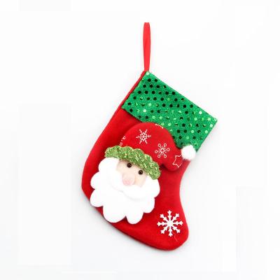 China Hot Popular Wholesale Christmas Tree Socks Lovely Christmas Socks Gift Decorations Santa Claus Tree Popular Wholesale Hot Bag for sale