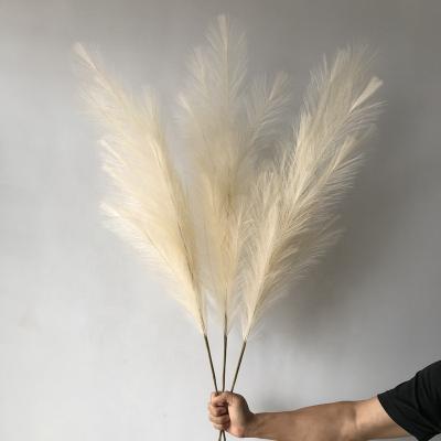 China Wedding 122CM Large Artificial Bohemia Pampas Grass For Wedding Garden Decor for sale