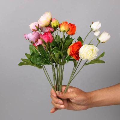 China Wedding 4 Forks Artificial Flowers High Quality Home Decorative Bouquet Decoration Event Peony Flower Arrangement for sale