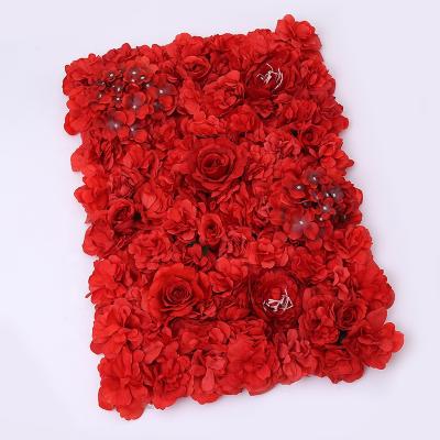 China Wedding backdrop flower artificial flower wall decoration supplier for sale