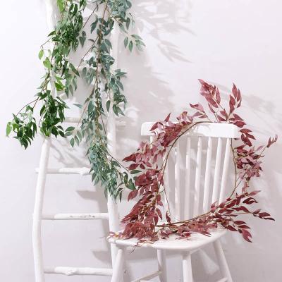 China Natual Contact Wholesale 1.7 Meters Hanging Artificial Ivy Plants For Home Decor for sale