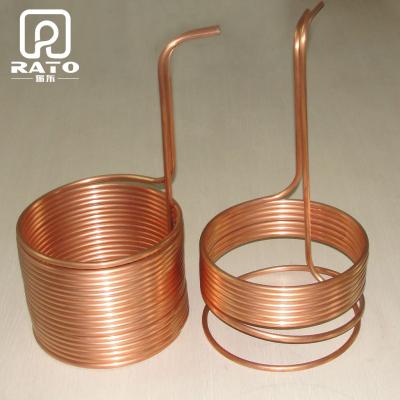 China Spiral Heat Exchanger Heat Exchanger Copper Pipe for sale