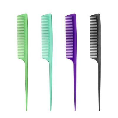 China home & Salon Hair Braiding Tool with Fine Teeth for Tease Locks and Mail Styling Sectioning and Mid Rat Tail Comb for sale