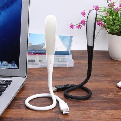 China Metal Silica Gel USB LED Mini Book Light Reading Light Portable Table Lamp 14 LED USB Flexible Lamp and for Power Bank Laptop Notebook PC Computer for sale