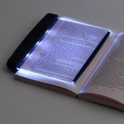 China ABS LED Tablet Book Light Reading Night Light Night Light Eye Protection Student Car Trip Panel LED Desk Lamp Night Light for sale