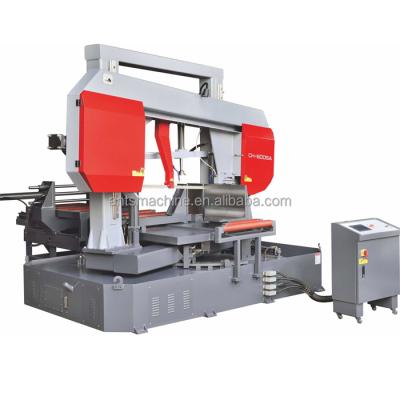 China The best selling automatic type double column horizontal angle metal band sawing machine CH-600SA from factory for sale