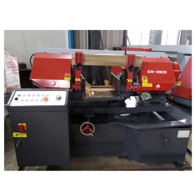 China CS-280S factory automatic type double column angle metal band hot selling horizontal sawing machine (GW4028Z) for sale