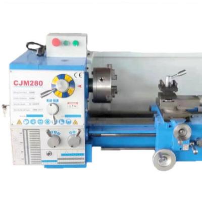 China CJM320 Mini Small Hobby Bench Metal Farms Semi Automatic Lathes for sale