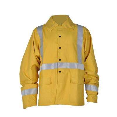 China High Visibility High Visibility Button Down Mens Workwear Work Shirts With Reflective Tape for sale