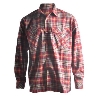 China ComforTouch Plaid Uniform Shirt Breathable/Anti-Wrinkle/Flame Retardant FR Anti-Static/Shrink With Double Risk FR Protection for sale