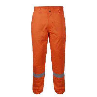 China Orange 99% Cotton 1% Satin Jacket ARC Clothing Anti-Static Mens Fire Retardant Trousers for sale