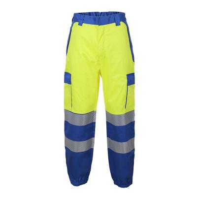 China Stand Collar With Inner Collar Fabric Work Trousers Safety Construction Trousers Flame Retardant Trousers In Contrast for sale