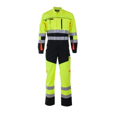 China Coveralls With Thigh Pocket Strength Workwear Hi Workwear Fire Retardant Coverall for sale