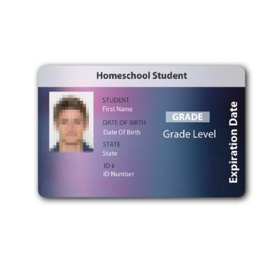 China Printable PVC Identification 125khz RFID Photo PVC School ID Card For Students for sale