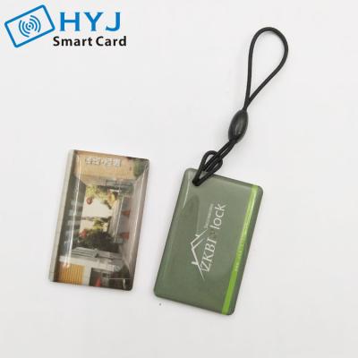 China Waterproof / Waterproof Custom Design Printing Epoxy RFID Card RFID Key Tag 125 KHz RFID Key Chain for sale