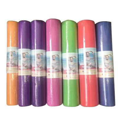 China High Quality Yoga Pilate Hot Yoga Mat PVC Material Factory For Soft Touch Yoga Sports Mat for sale