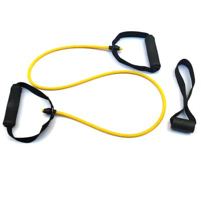 China Red Yellow Blue Black Colorful Yoga Exercise Muscle Training Yoga Tension Belt for sale