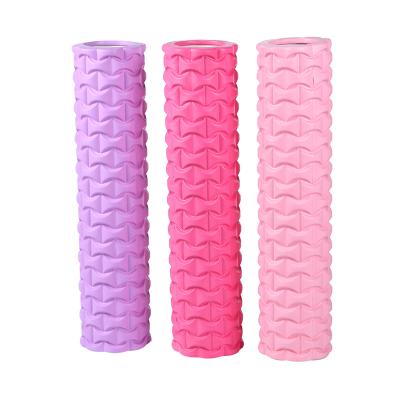 China 40cm Modern Water Wave Shape Deep Muscle Massage Column And Relaxation Yoga Roller for sale