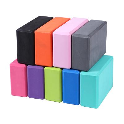 China EVA The factory directly supply single soft exercise auxiliary high density EVA yoga brick for sale