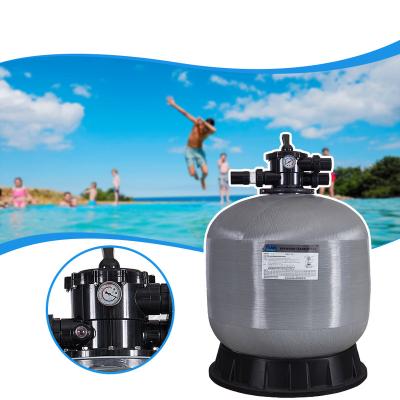 China New Coil Type Valve Combined Sand Filter Backwash Sand Filter FRP Water Treatment Pool Top-Mounted Pool Water Treatment Pool for sale