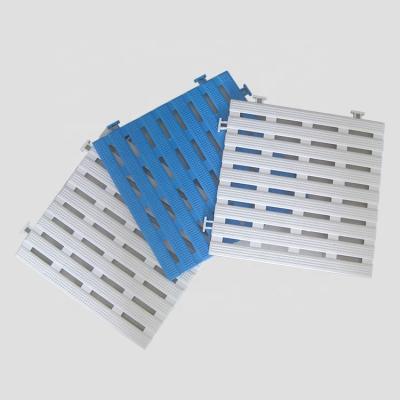 China Easy Install High Quality PVC Swimming Pool Gutter Gutter Drain Grate Swimming Pool Grate for sale