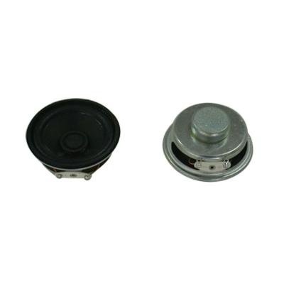 China Round Subwoofer Speaker Parts Papercone Speaker with 8ohm and 2W 906R for sale